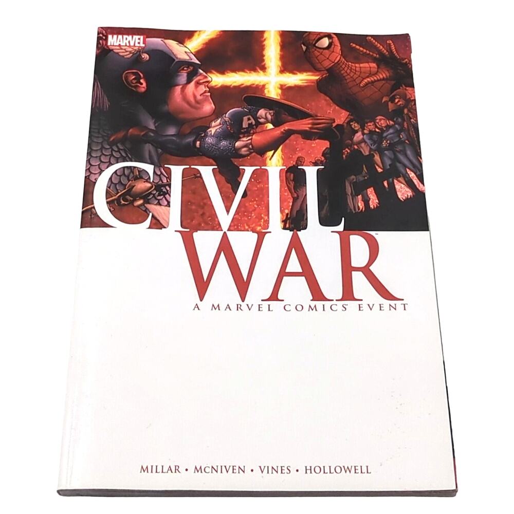 Civil War by Mark Millar 2015 Trade Paperback Graphic Novel Marvel 13th Printing